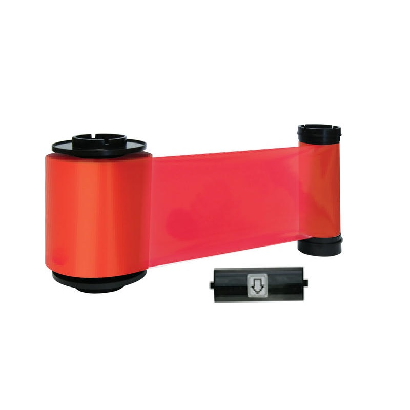 Picture of Smart-70 red without overlay ribbon/dye film (K) - 3000 print. Smart 55659194 / 659194.